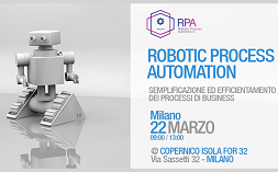 RPA – ROBOTIC PROCESS AUTOMATION