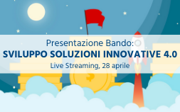 Presentazione Bando SI4.0 edizione 2020 - Live streaming