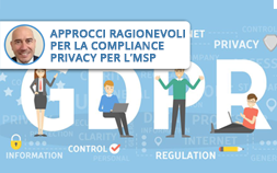 Approcci ragionevoli per la Compliance Privacy per l’MSP