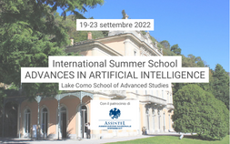 International Summer School: Advances in Artificial Intelligence