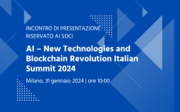 AI - NEW TECHNOLOGIES and BLOCKCHAIN REVOLUTION SUMMIT 2024: incontro di presentazione online