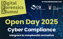 Open Day 2025 | Cyber Compliance: integrare la complessità normativa