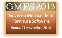 GMFS 2013 - Governo Metrico Forniture Software - Minacce ed Opportunità